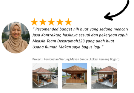 Renovasi warung makan sunda